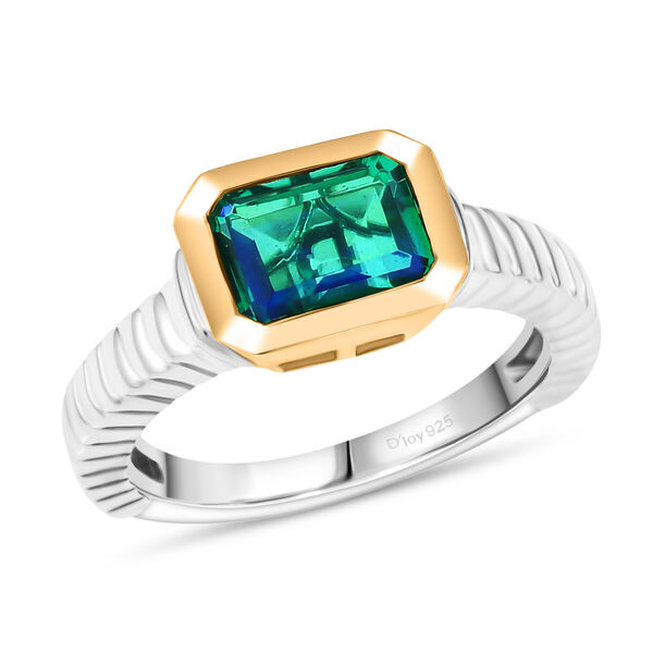 D'Joy Pfau Triplett Quarz zweifarbiger Ring - 1,66 ct. image number 3