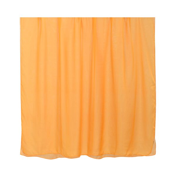 LA MAREY - 100% Maulbeeren-Seidenschal, Chiffon, 110x180 cm, Orange image number 2