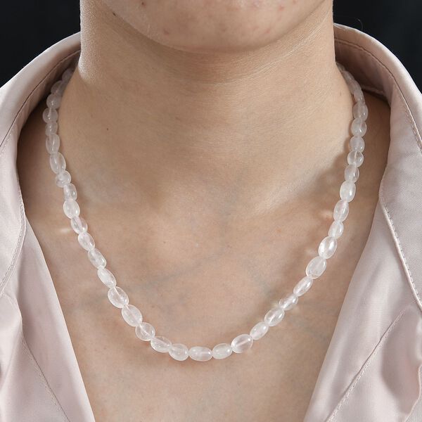 Rosenquarz Halskette, 45 cm - 85 ct. image number 3