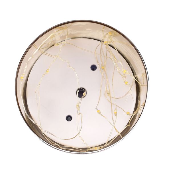 Wintertraum-Kollektion - LED-Tischlampe mit Drehfunktion, Rentier- und Tannenbaum-Motiv, Silber image number 5