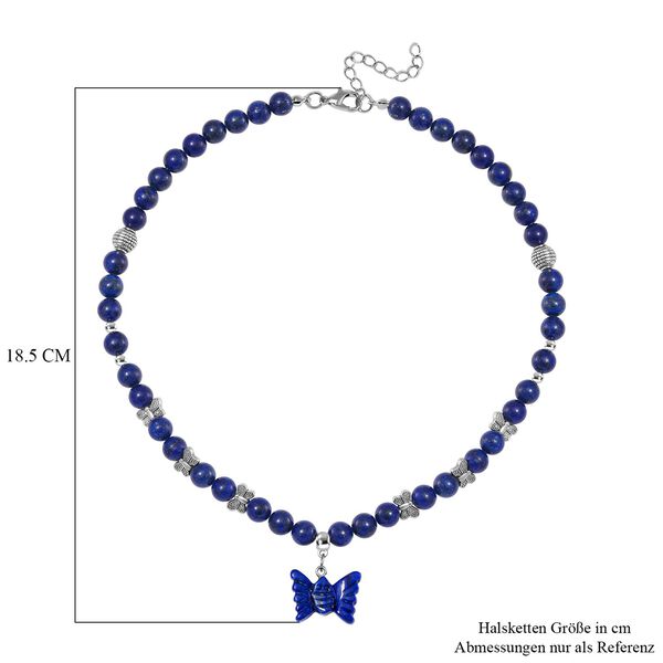 Lapislazuli Halskette, 45 cm - 235 ct. image number 5