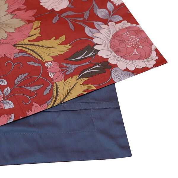 4-teiliges 100% Maulbeerseide Steppdecken-Set, Braun image number 2