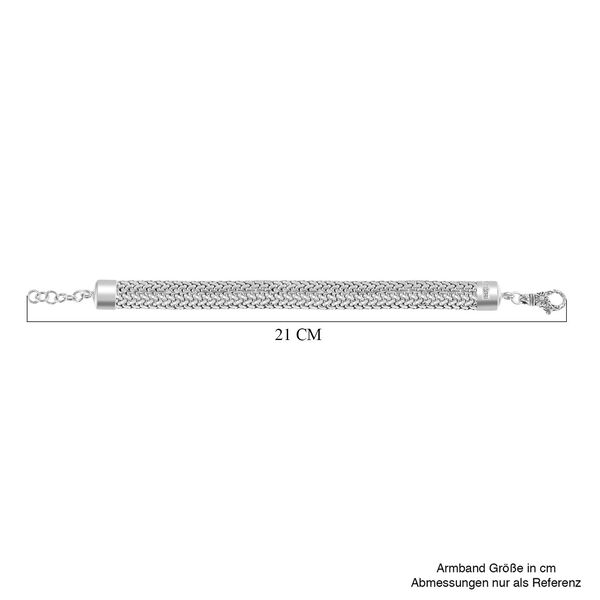 D'Joy 925 Silber 50cm Halskette und 19cm Armband image number 11