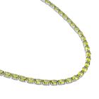 Zierlicher Peridot-Eternity-Choker-Halskette- 53,67 ct. image number 1