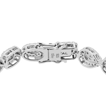 D'Joy Moissanit 19cm Armband - 3,73 ct.