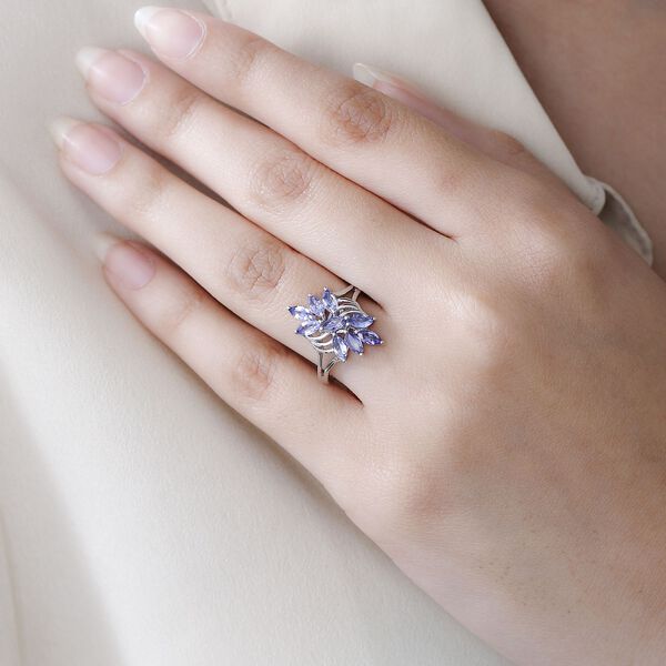 Tansanit Ring - 1,63 ct. image number 3