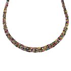 Mehrfarbige Turmalin-Halskette 50 cm- 45,85 ct. image number 0