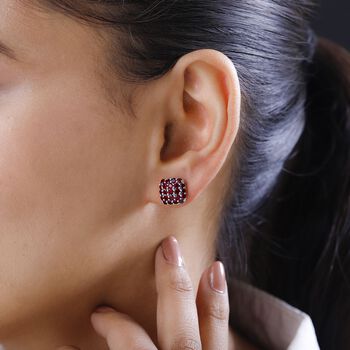 Nat&uuml;rliche Mosambik Granat-Ohrringe - 2,49 ct.