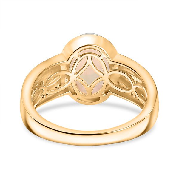 D'Joy natürlicher, äthiopischer Welo Opal und Moissanit Ring - 2,34 ct. image number 6