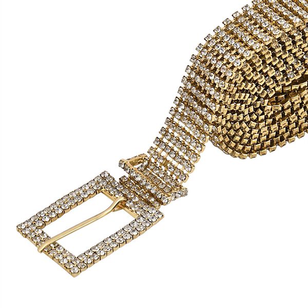 Kristall G&uuml;rtel, Gold image number 4