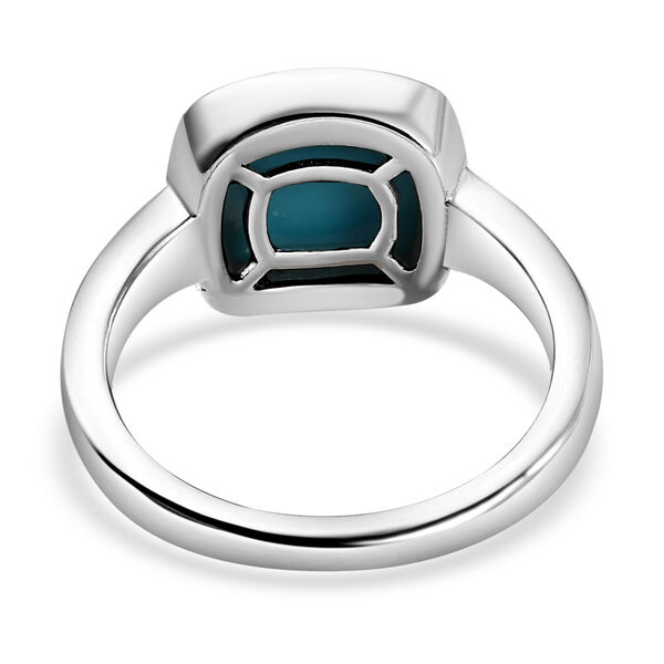 Amerikanischer, Natürlicher Sleeping Beauty Türkis-Ring, 925 Silber platiniert  ca. 3,76 ct image number 6