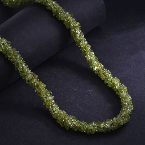 Natürliche Peridot Halskette, 50 cm - 235 ct. image number 1