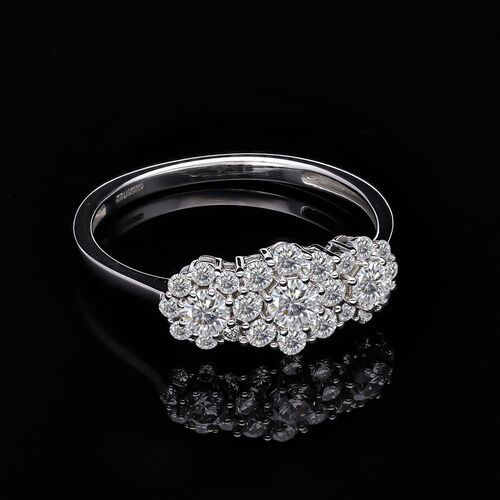 LUXORO IGI zertifizierter SI-GH Labor Diamant Ring in 585 Weißgold- 1 ct. image number 2