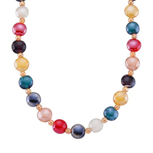 Murano-Stil Glas, Glas Halskette ca. 53.25 cm Standard image number 0