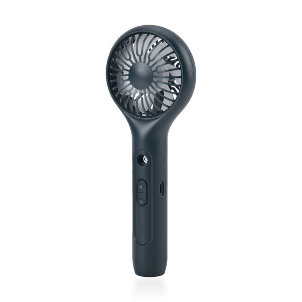 Mini-Handventilator mit Nebelspray, Schwarz image number 6