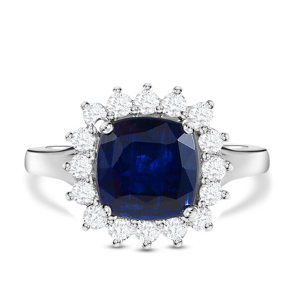 Kyanit und Zirkon-Ring