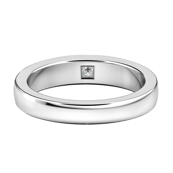 RHAPSODY Diamant Band-Ring, zertifiziert VS E-F, 950 Platin  ca. 0,14 ct image number 4
