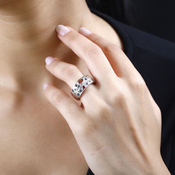 AA mehrfarbiger Saphir-Ring - 1,48 ct. image number 3