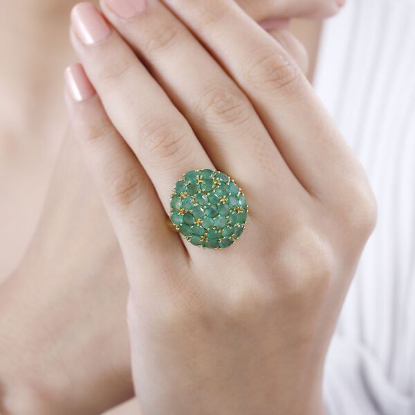 Kagem sambischer Smaragd Ring - 5,18 ct. image number 3