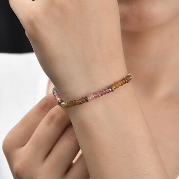 Nat&uuml;rliches Mehrfach-Turmalin-Armband, 19 cm - 24 ct.