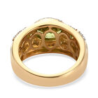 Natürlicher Peridot-Ring, 925 Silber vergoldet  ca. 2,09 ct image number 5