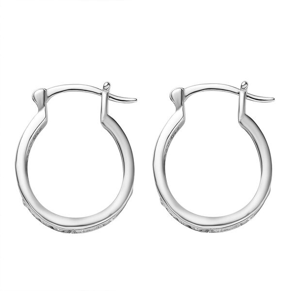 Moissanit Creolen - 0,64 ct. image number 4