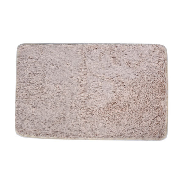 3er-Set Bad-Kollektion, extra weicher Duschvorleger 50x80 cm, WC-Vorleger 40x50 cm, WC-Deckel, Elfenbein image number 4