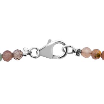 Multi-Turmalin 45cm Halskette - 40 ct.