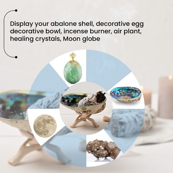 Handgefertigter dreibeiniger Holzst&auml;nder image number 4