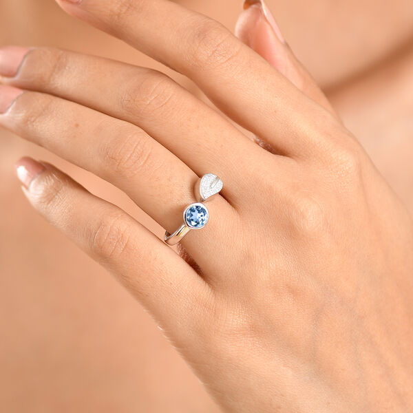 EverTrue himmelblauer Topas Ring - 1 ct. image number 2
