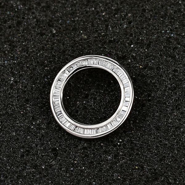 SI GH Diamant Anh&auml;nger in 950 Platin - 0,25 ct. image number 11