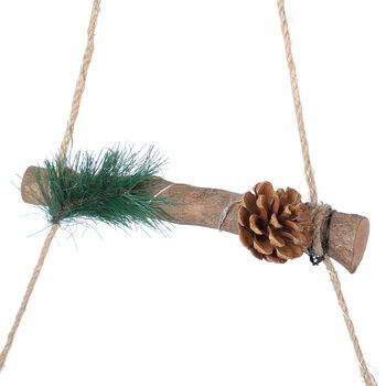 H&auml;ngender Weihnachtsbaum mit LED Lichtern