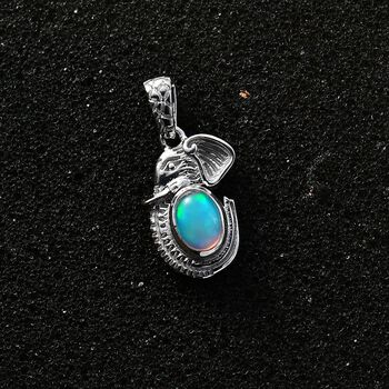 AA Nat&uuml;rlicher, &auml;thiopischer Welo Opal-Anh&auml;nger -0,47 ct.