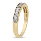 Diamant-Ring, zertifiziert I1 G-H, 585 Gelbgold  ca. 0,50 ct image number 3
