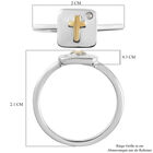 Diamant Ring 925 Silber Bicolor image number 6