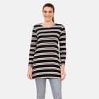 TAMSY - Damen Bluse, Größe 38, Schwarz