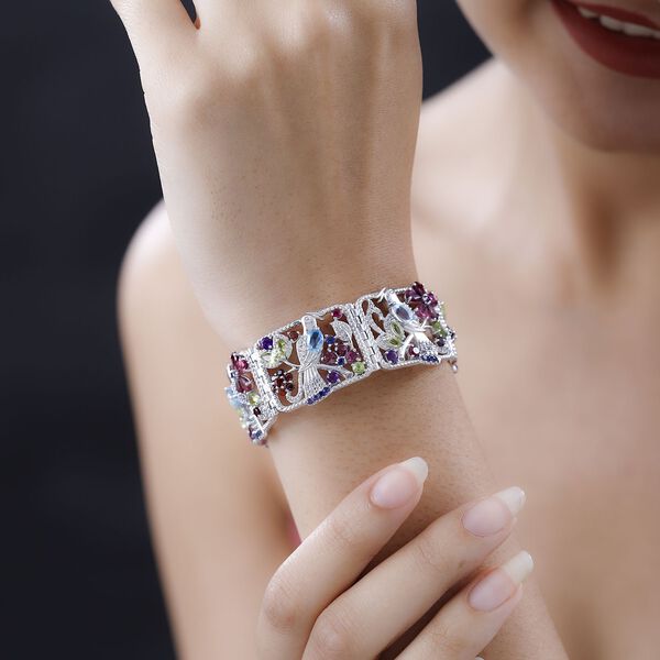 Jardin Kollektion- Armband mit mehreren Edelsteinen 19 cm- 23 ct. image number 3