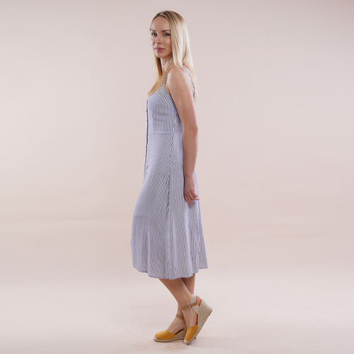 LA MAREY: Espadrilles mit Keilabsatz, Gelb  image number 1