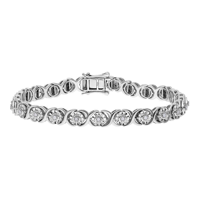 Weißes Diamant-Armband - 0,25 ct. image number 0