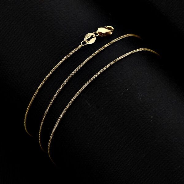 ILIANA Spiga Kette in 750 Gelbgold, 50cm image number 1