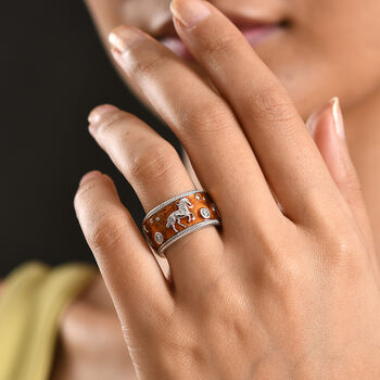 LUXURIANT DIAMOND - Lab Grown Diamant SI-GH Ring 925 Silber rhodiniert (Gr&ouml;&szlig;e 17.00) ca. 0,26 ct