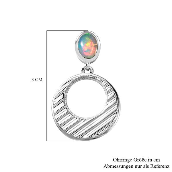Royal Bali Kollektion- Nat&uuml;rliche, &auml;thiopische Welo Opal-Ohrringe - 1,01 ct. image number 6