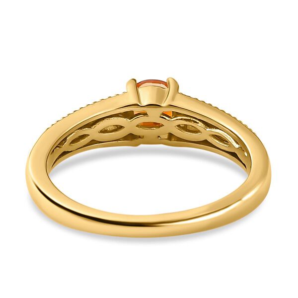 Salamanca Feueropal und Zirkon Ring - 0,40 ct. image number 6