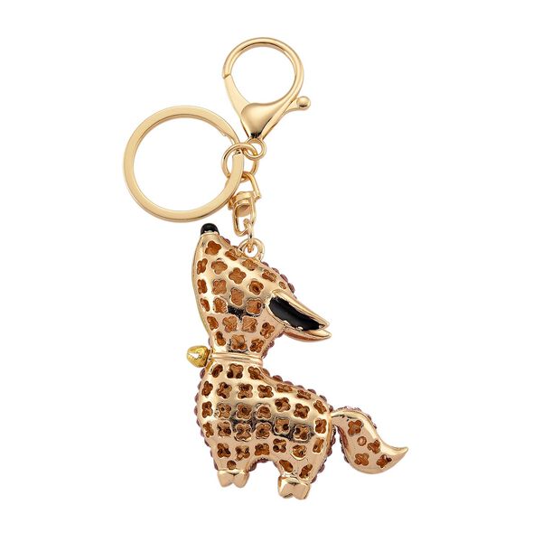 3er-Set Mehrfarbige Kristall-, Harz- und Emaille-Schl&uuml;sselanh&auml;nger image number 5