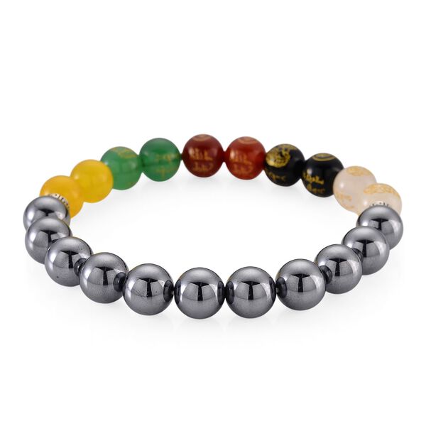 Mehrfarbig Edelsteine, Terahertz Armband ca. Flexibles cm ca. 135.00 ct image number 4