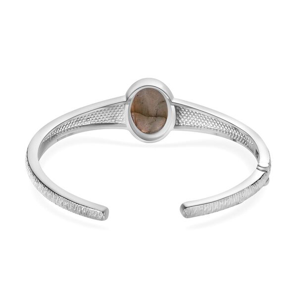 Labradorit Armreif, 19 cm - 15,62 ct. image number 6