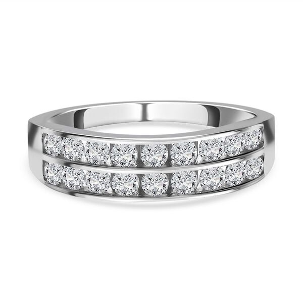 Moissanit Ring - 1,07 ct.