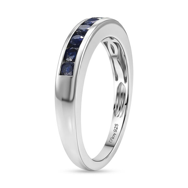 D'Joy AA Masoala Saphir (Fissure gef&uuml;llt) Ring 925 Silber Antik-silber-Plattierung (Gr&ouml;&szlig;e 16.00) ca. 0,81 ct image number 4