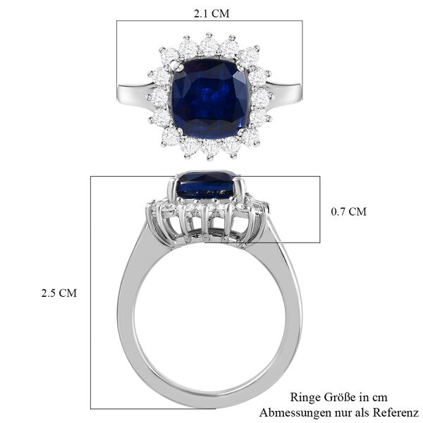 Kyanit und Zirkon-Ring image number 6