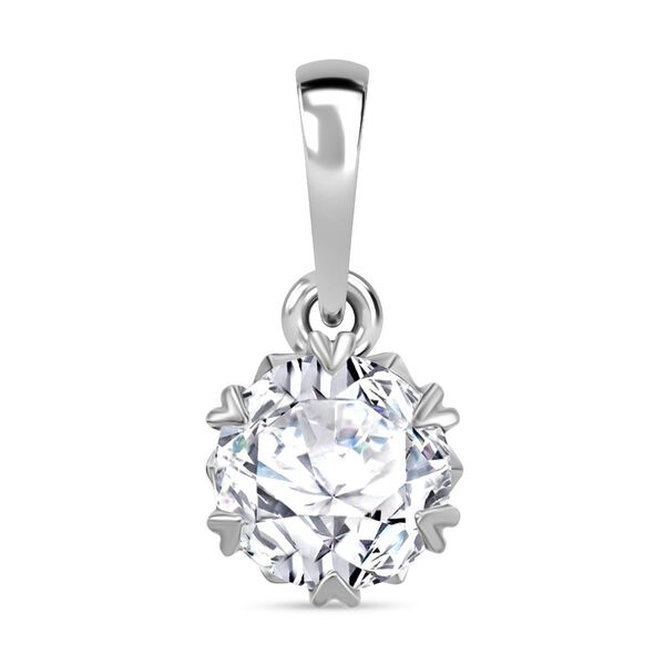 Moissanit Schmuckset, 925 Silber rhodiniert - 2,48 ct. image number 6